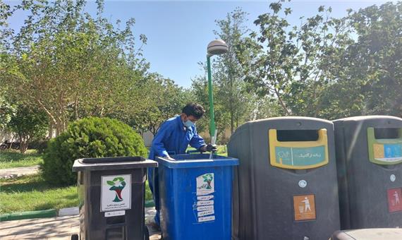 جمع‌آوری بیش از هزار و 500 تن پسماند خشک در منطقه 19