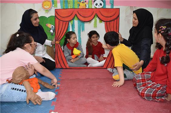 کارگاههای تابستانه مرکز توانبخشی  نگین عصر در مشهد برای کودکان با نیازهای ویژه