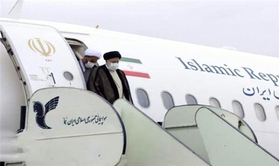 رئیس جمهور تهران را به مقصد عشق‌آباد ترک کرد