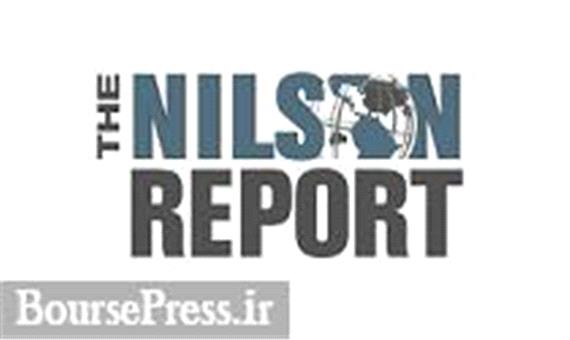 رتبه7شرکت پرداخت الکترونیک بورسی و غیربورسی در آخرین گزارش نیلسون ریپورت