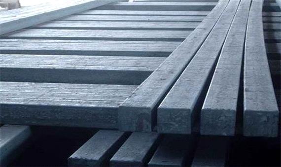 صادرات 10 هزار تن شمش فولاد از طریق بورس کالا