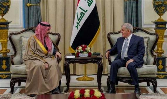 محورهای رایزنی وزیر خارجه عربستان با رئیس جمهور عراق