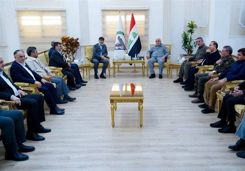 سردار رادان به دیدار فرمانده الحشد الشعبی عراق رفت