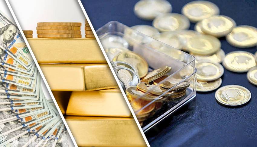 حرکت طلا و ارز در جهت مخالف؛ سکه کانال ۱۱۱ میلیون را رها نکرد