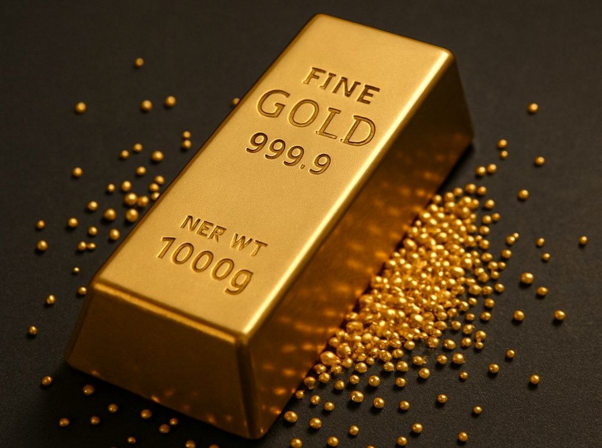 ارزش طلاهای موجود در خزانه بورس کالا از ۳۴۱ همت عبور کرد