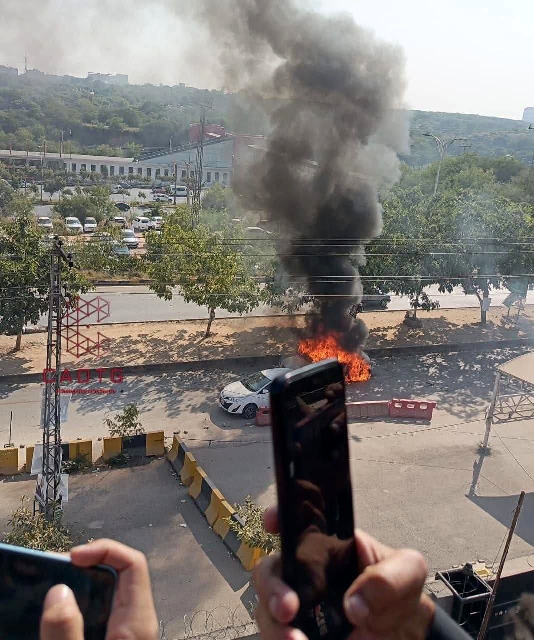 انفجار مهیب در پایتخت پاکستان/ ۱۸ نفر کشته و زخمی شدند+ فیلم