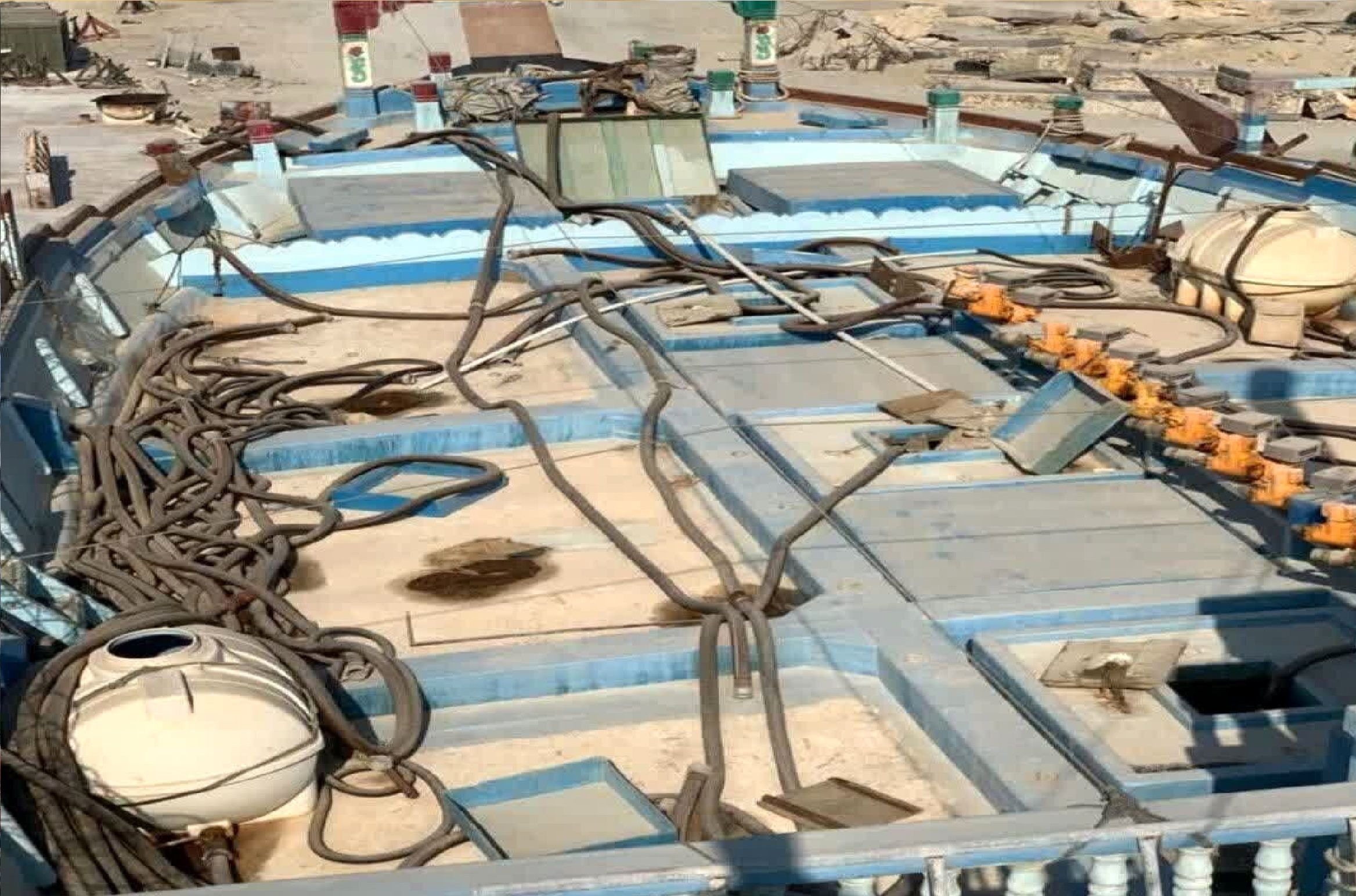 توقیف یک لنج در آب‌های جاسک