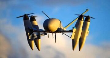 پهپاد عجیب آمریکا در هوا تغییر شکل می‌دهد