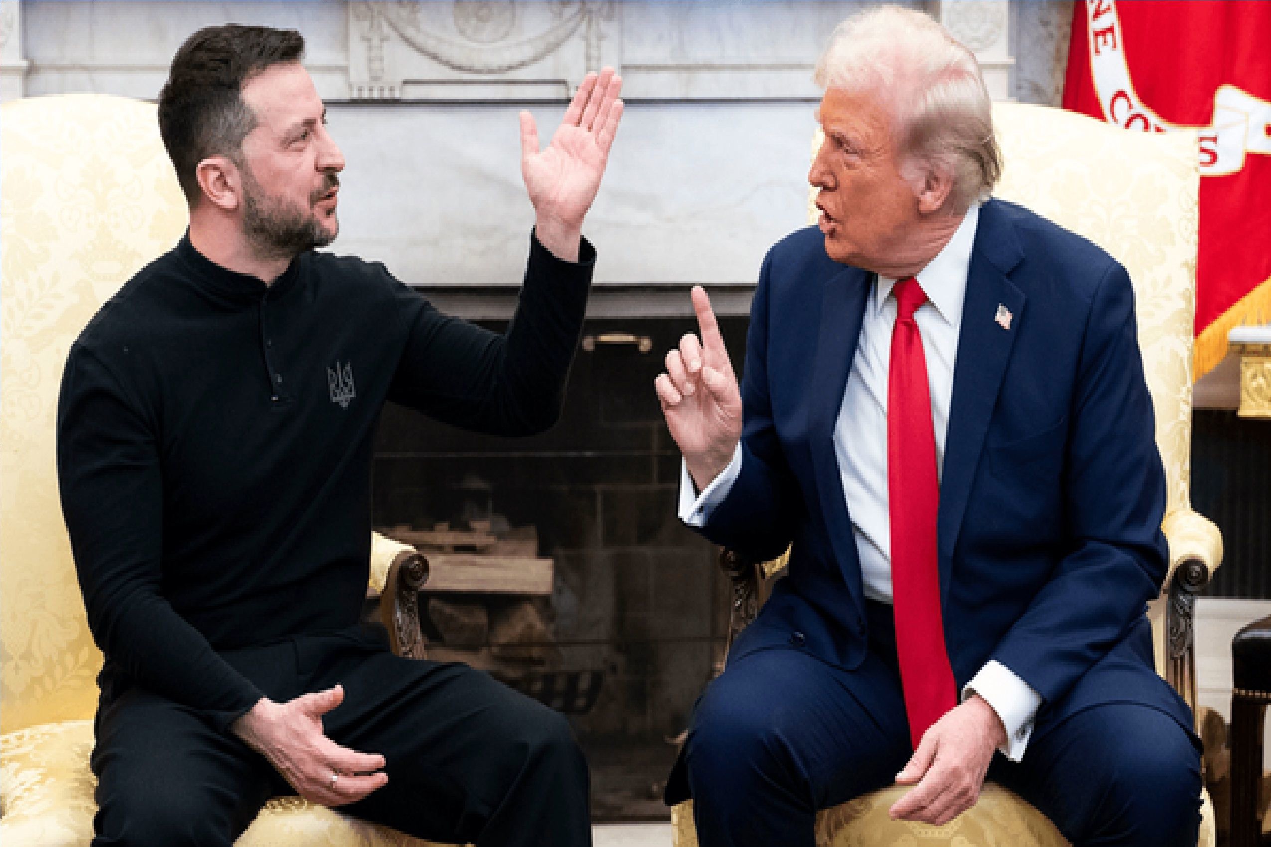 پایان نشست ترامپ و زلنسکی درباره توفق صلح اوکراین/ رئیس جمهور آمریکا: پایان جنگ فرا رسیده است