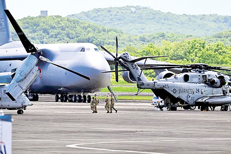 اولین حمله مستقیم آمریکا به کاراکاس