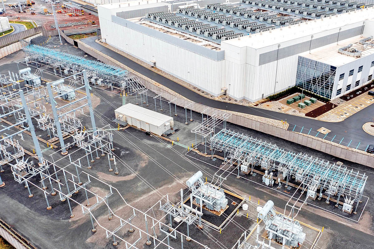 تحول در توسعه شبکه برق مراکز داده آمریکا