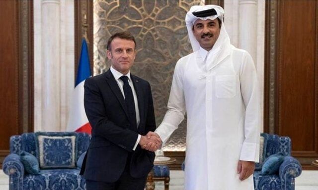 گفت‌وگوی تلفنی امیر قطر و مکرون درباره ایران