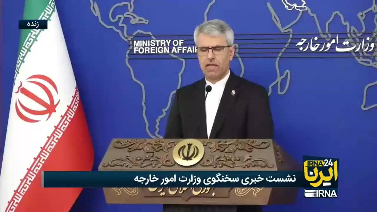 بقایی: درباره مذاکرات در مرحله تصمیم‌گیری هستیم + فیلم