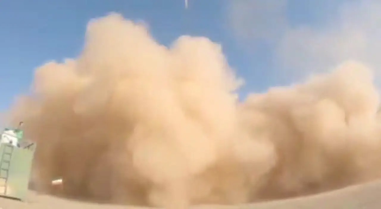 موشک پیشرفته «خرمشهر ۴» در شهر جدید موشکی نیروی هوافضای سپاه+ فیلم