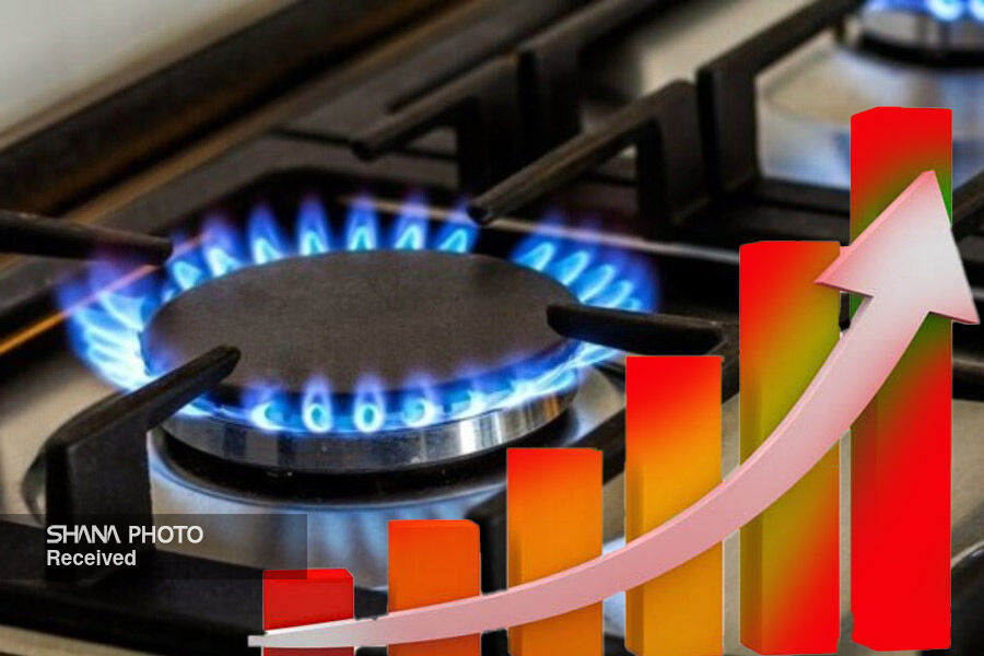 مصرف گاز بخش خانگی افزایشی شد