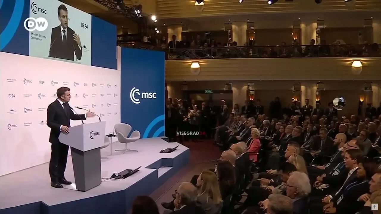 ماکرون: اگر سوالی راجع به خاورمیانه و ایران دارید من جواب نمی‌دهم + فیلم