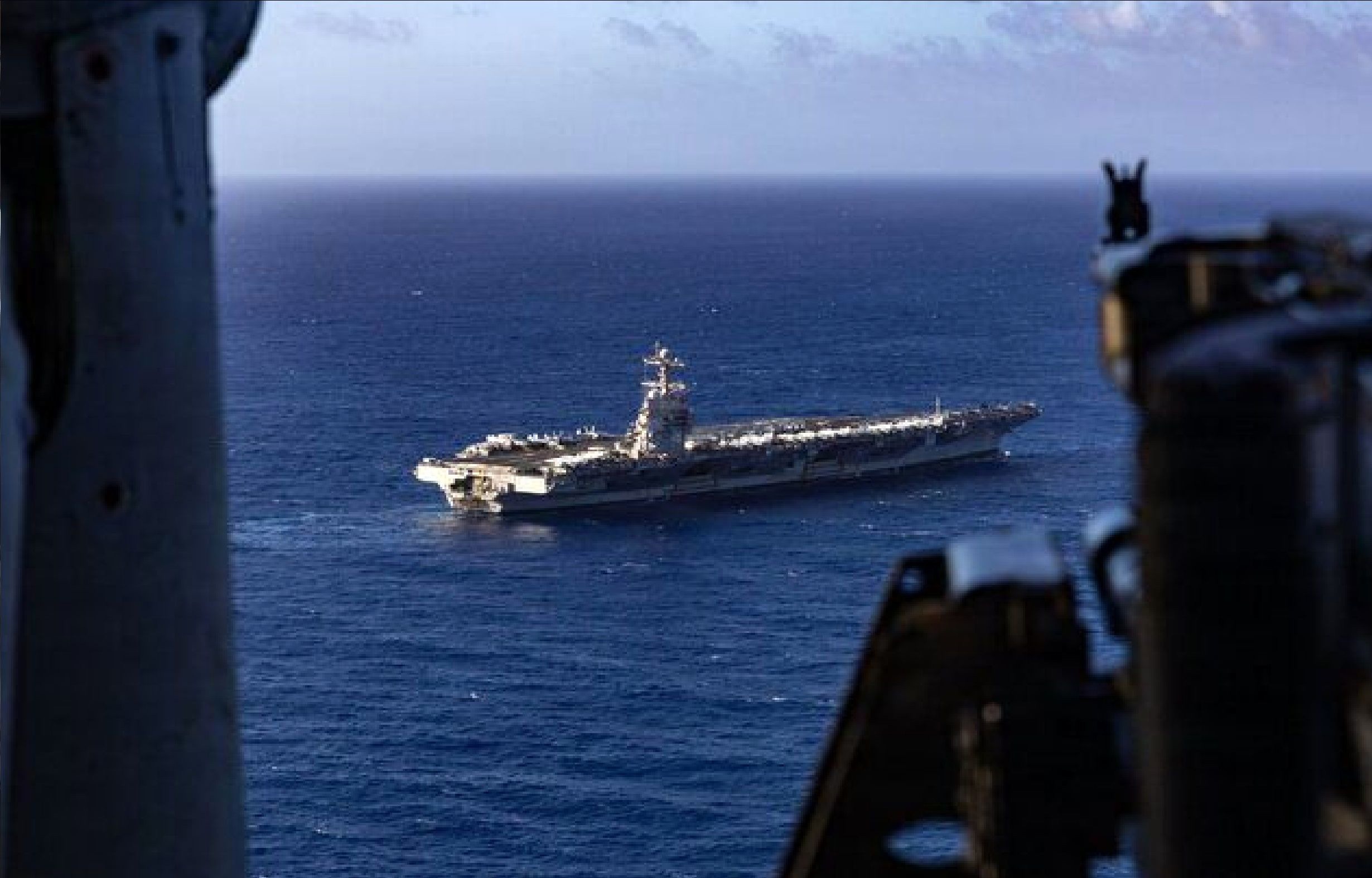 دومین ناو اعزامی آمریکا به خاورمیان چقدر با ایران فاصله دارد؟ + عکس