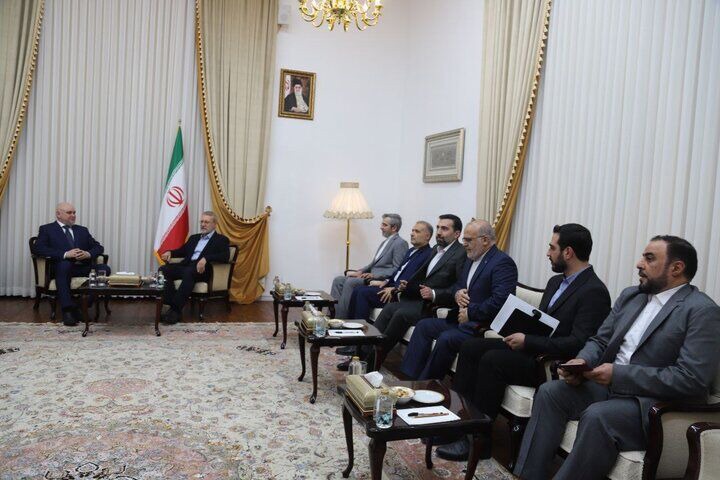 دیدار دبیر شورای‌عالی امنیت ملی با وزیر انرژی روسیه