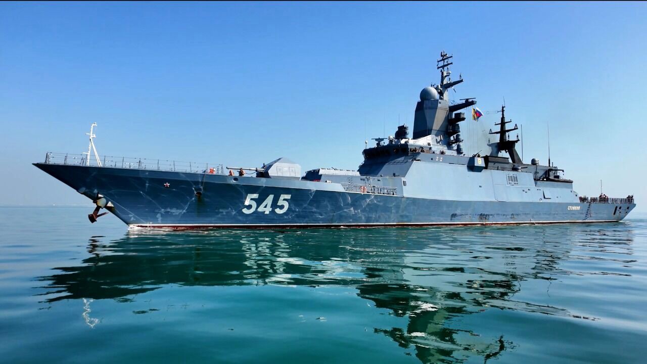 ناو روسی به خلیج فارس رسید