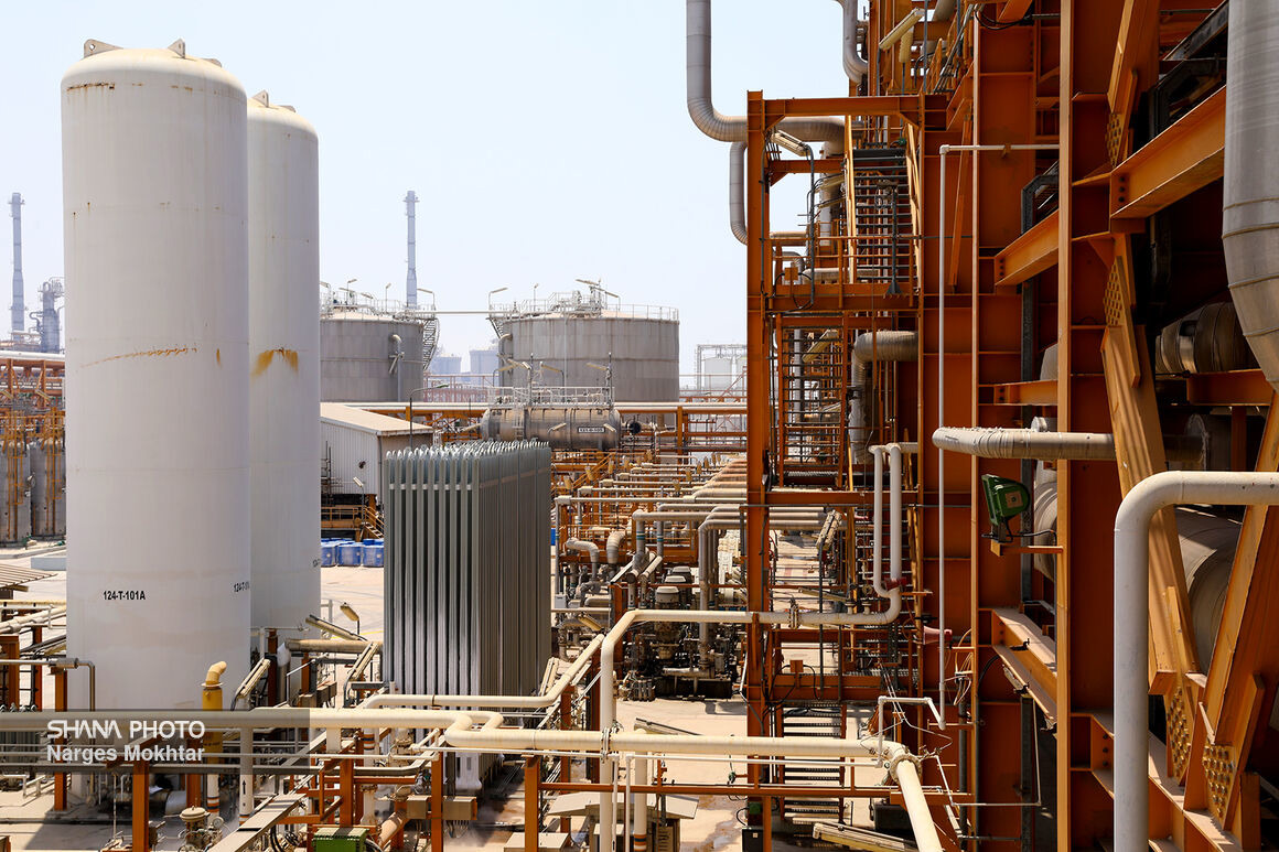 افزایش ۵۶۰ میلیون مترمکعبی تولید گاز شیرین در پارس جنوبی