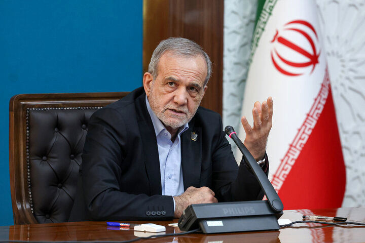 پزشکیان: مذاکره به معنای تسلیم یا عقب‌نشینی نیست