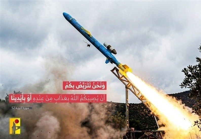 حملات موشکی حزب‌الله به مقر فرماندهی ارتش اسرائیل