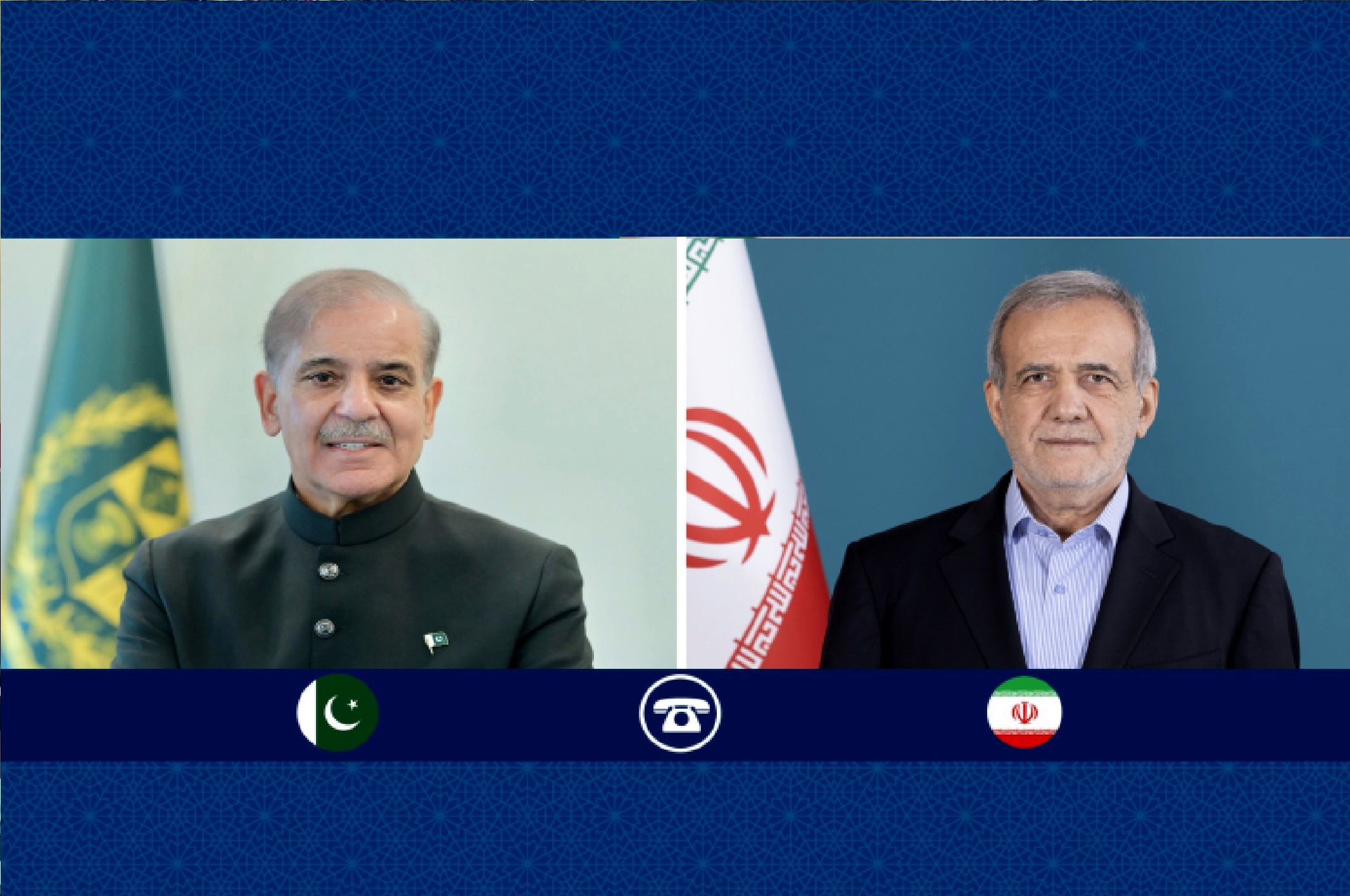 پزشکیان از شهباز شریف تشکر کرد