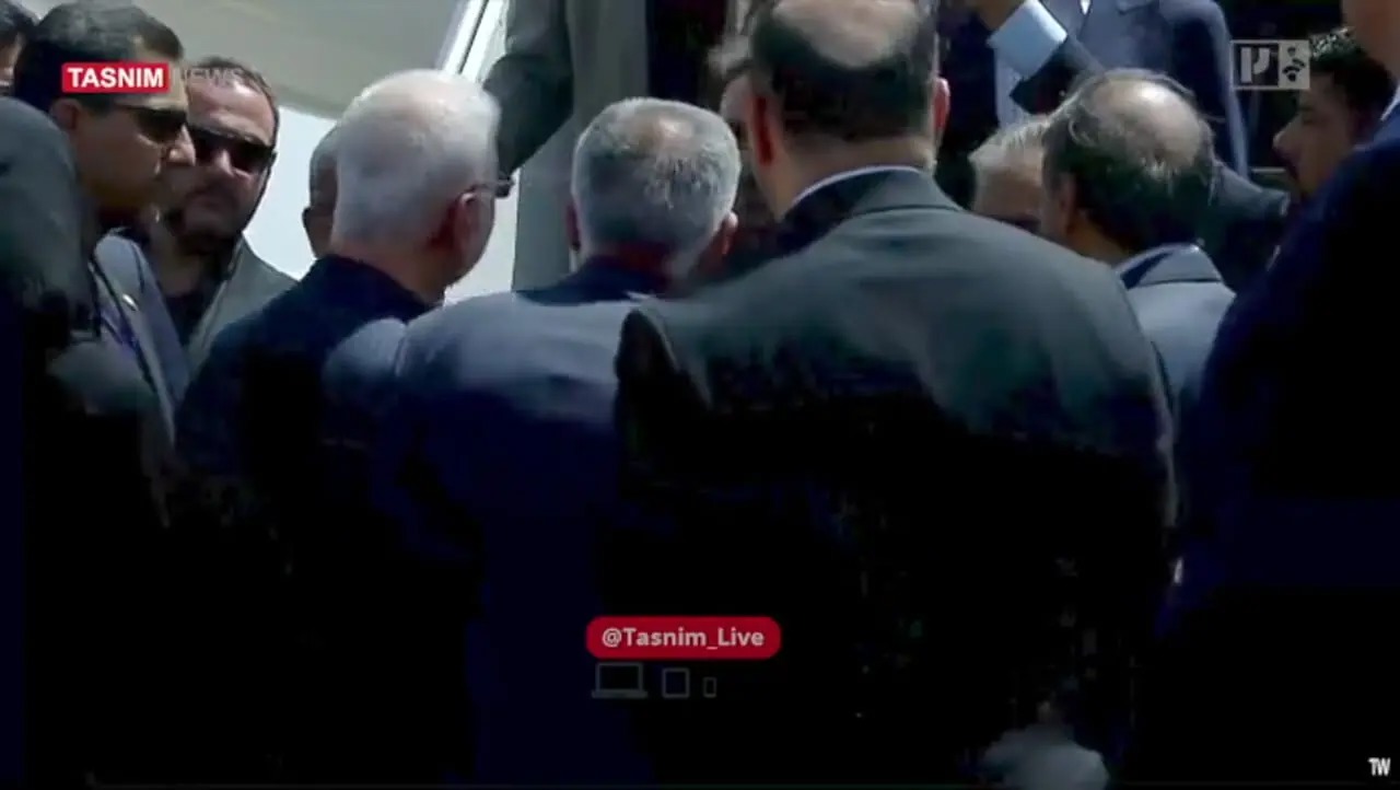 شهباز شریف وارد تهران شد +فیلم