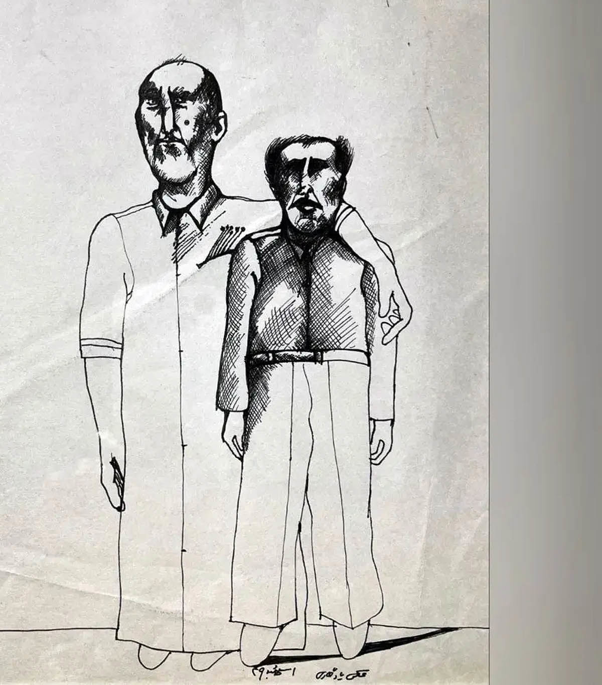 «جان پر تلاطم» علیرضا اسپهبد در گالری سهراب