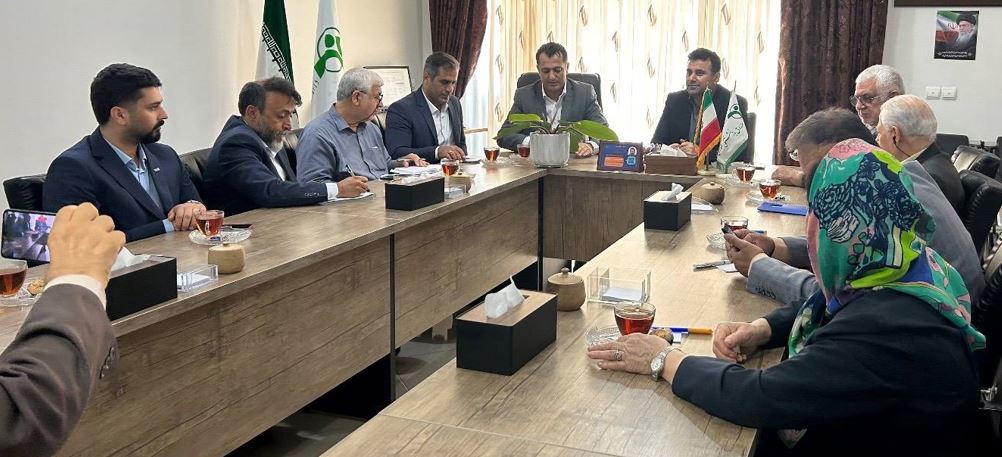 نشست مدیر بیمه دی استان گلستان با رئیس صندوق بازنشستگی استان برایی بررسی چالشهای احتمالی