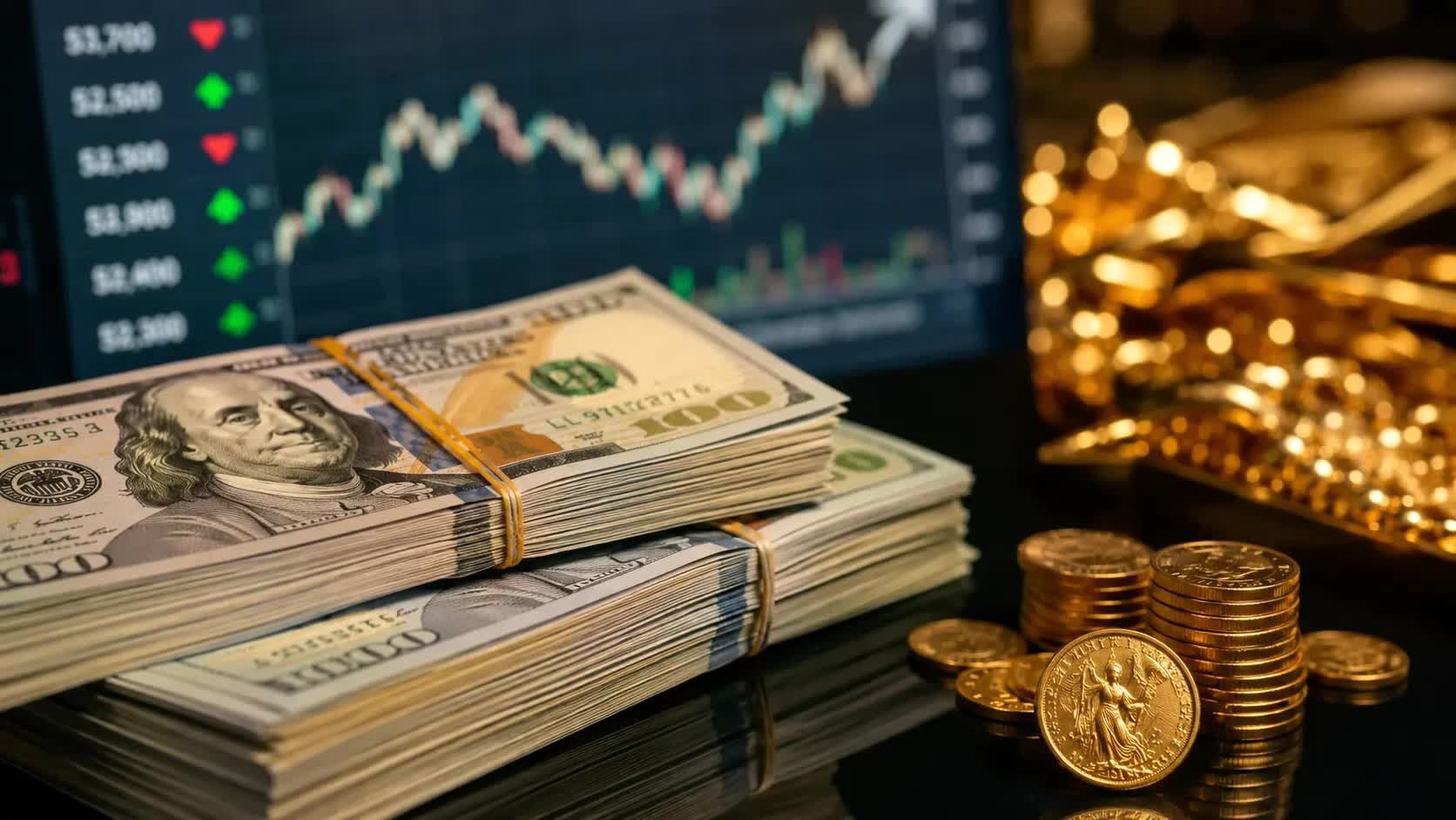 پیش‌بینی قیمت طلا، سکه و دلار امروز ۲۶ شهریور / اونس زیر فشار فروش؛ دلار بازی را عوض می‌کند؟
